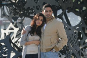 Abishek Bachan and Sarah Jane Dias in Game