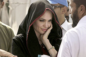Angelina Jolie at American Church