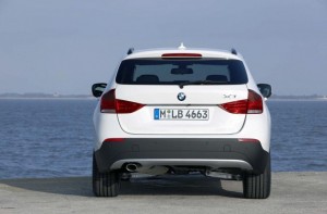 BMW X1 Backside View