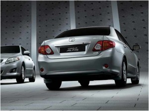 Corolla Altis Backedge