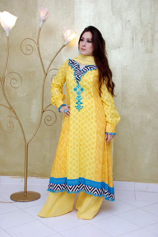 Desi Model in Maria B. Eid Collection