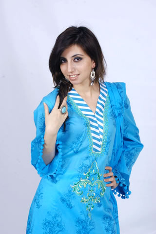 Cute Model in Maria B. Eid Collection