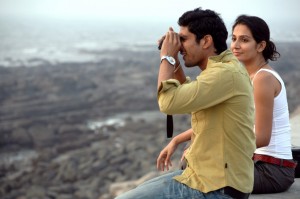 Monica Dogra with his Hero from Dhobi Ghat