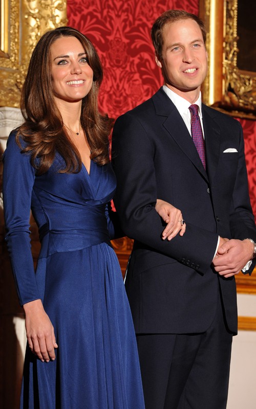Prince William and Kate Middletons at Engagement Ceremoney