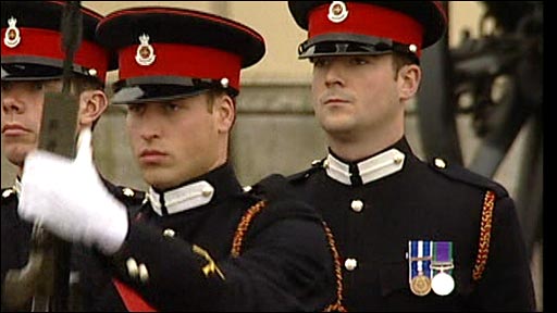 eton college uniform. Prince William in Millitary