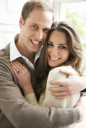 prince william kate middleton photos. Prince William and fiance Kate