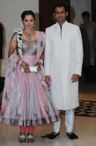 Sania Mirza and Shoaib Malik