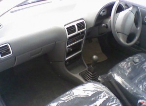 Suzuki Cultus Inside View
