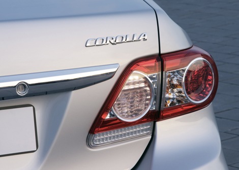 Toyota Corolla 1.3L GLi Backlight
