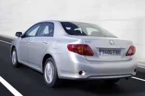 Toyota Corolla 2.0D Back View