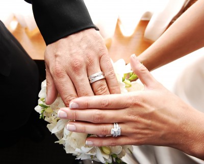 Wedding Ring in Men Hand