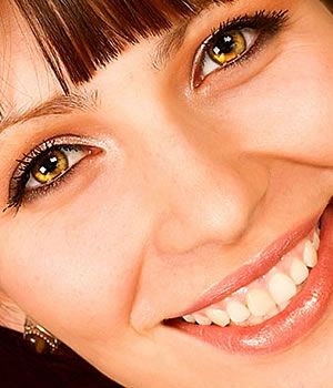 sparkling eyes