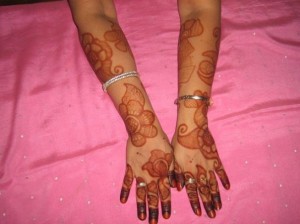 Full Hand & Arm Henna Design