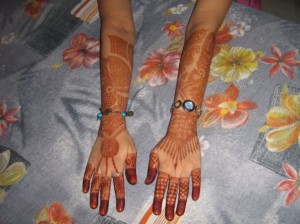Cute Mehndi Design Photo