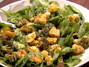 Broccoli and Cauliflower Salad