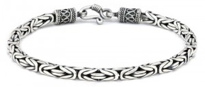 Byzantine Sterling Silver Bracelet