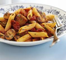 Chunky Sausage and Tomato Pasta