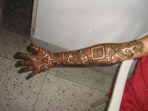 Indian Bridal Mehandi Designs