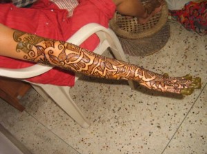 Indian Bridal Mehandi Designs