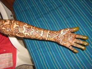 Indian Bridal Mehandi Designs