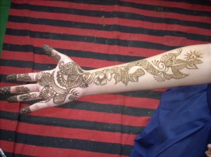 Wedding Henna Design For Hands
