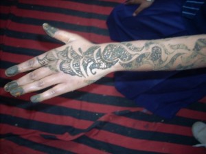 Pakistani Henna Design for Hand