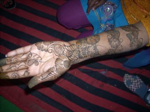 Beautiful Hand Henna Design