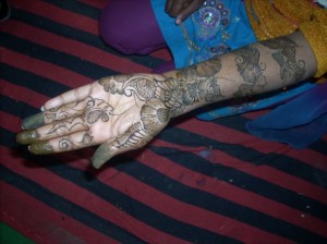 Henna Design for Hand
