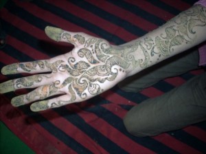 Full Hand & Arm Henna Design