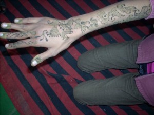 Full Hand & Arm Mehndi Design