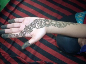 Full Hand Mehndi Design