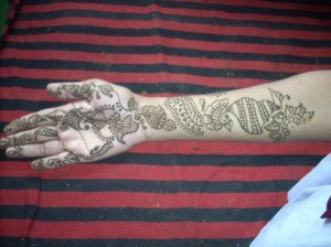 Henna Design for Girl