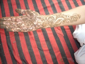 Pakistani Mehndi Design for Hand