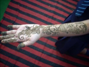 Henna Design for Both Hands