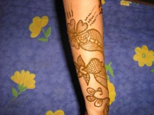 Mehandi Design for Arm