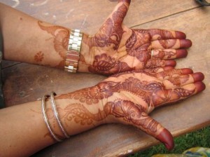 Mehandi Design for Inside Hand