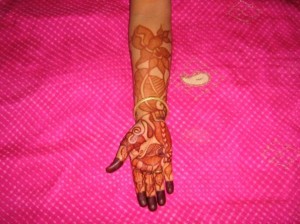 Pakistani Bridal Mehandi 2011