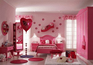 Pink-Bedroom Interior Design