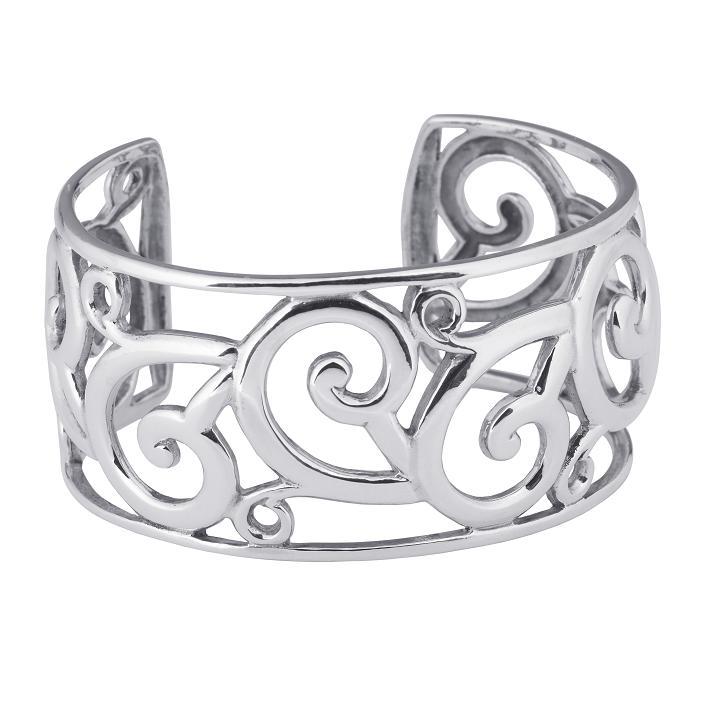 Sterling Silver Filigree Cuff Bracelet Sterling Silver Filigree Cuff Bracelet
