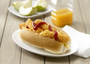 chick goujon hotdog