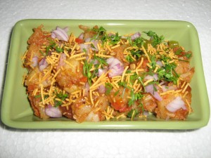 snacks alu chaat masala