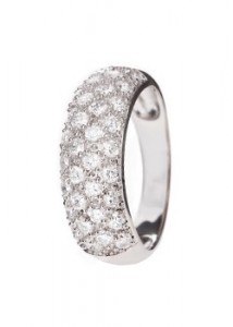 Argent Silver and Cubic Zirconia Ring