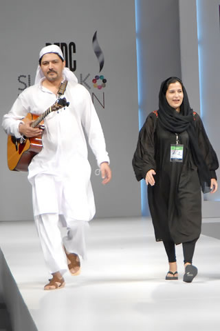 Sahar Atif With Male Model