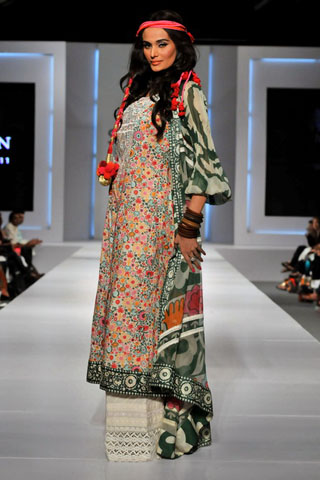 khaadi collection 2011 at pfdc sunsilk fashion week 2011