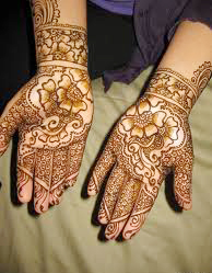 flowers eid mehndi design