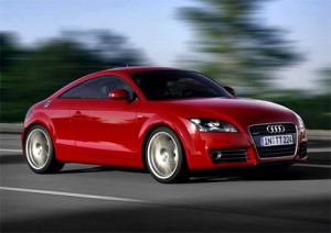 Audi tt Diesel Red