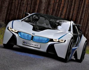 BMW M8 Hybrid Sports Car