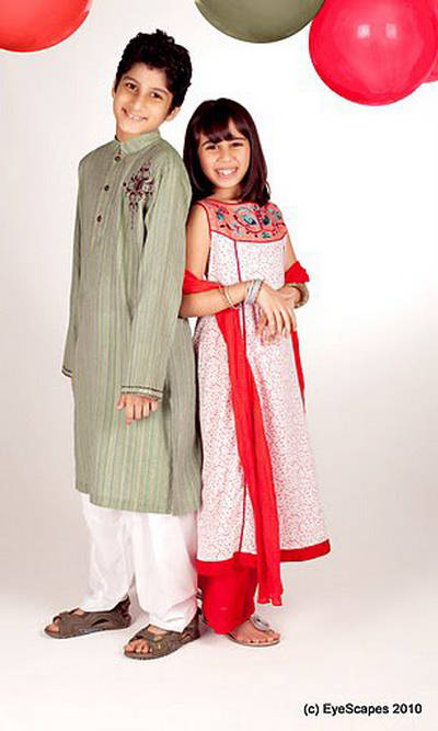 boys in frocks