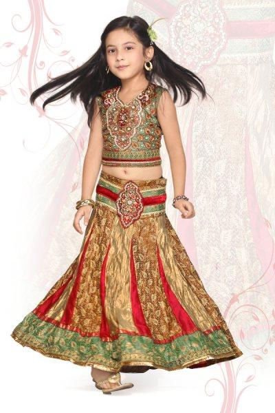 Latest Fashion Trends  Kids on Lehenga For Kids   Fashion