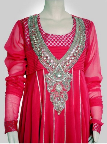 Dress Fashion Pakistan on Lovely Valentine Dresses For Girls In Pakistan 2012